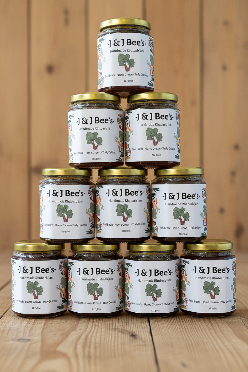 Homemade Rhubarb Jam